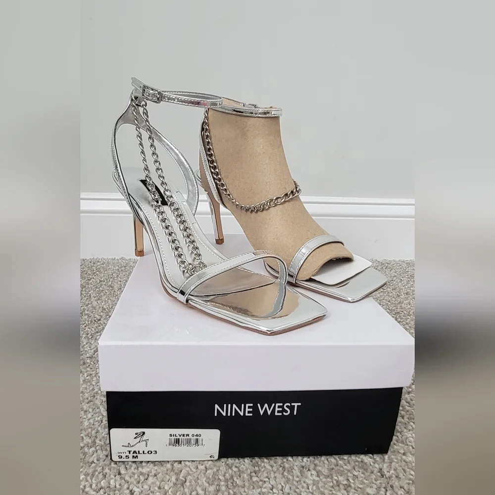 Nine West Women's Tallo Ankle Strap Dress Heels - Picture 2 of 7